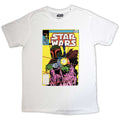 Star Wars Unisex T-Shirt: Boba Fett Comic Cover (White)