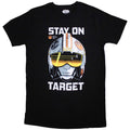 Star Wars Unisex T-Shirt: Stay On Target (Black)