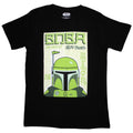Star Wars Unisex T-Shirt: Boba Japanese (Black)