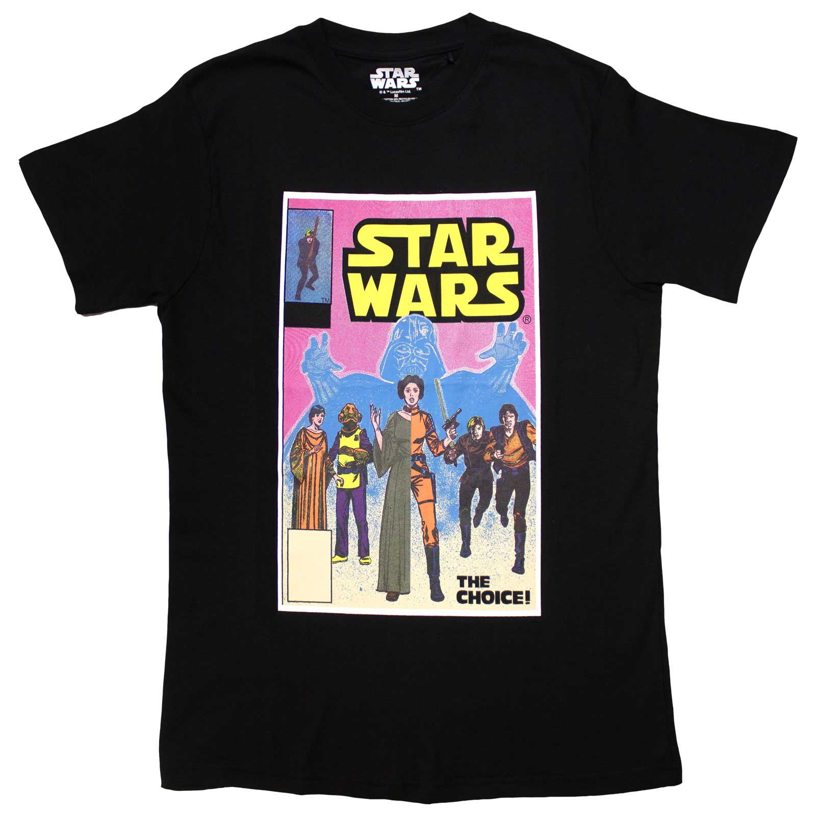 Star Wars Unisex T-Shirt: The Choice Comic Cover (Black)