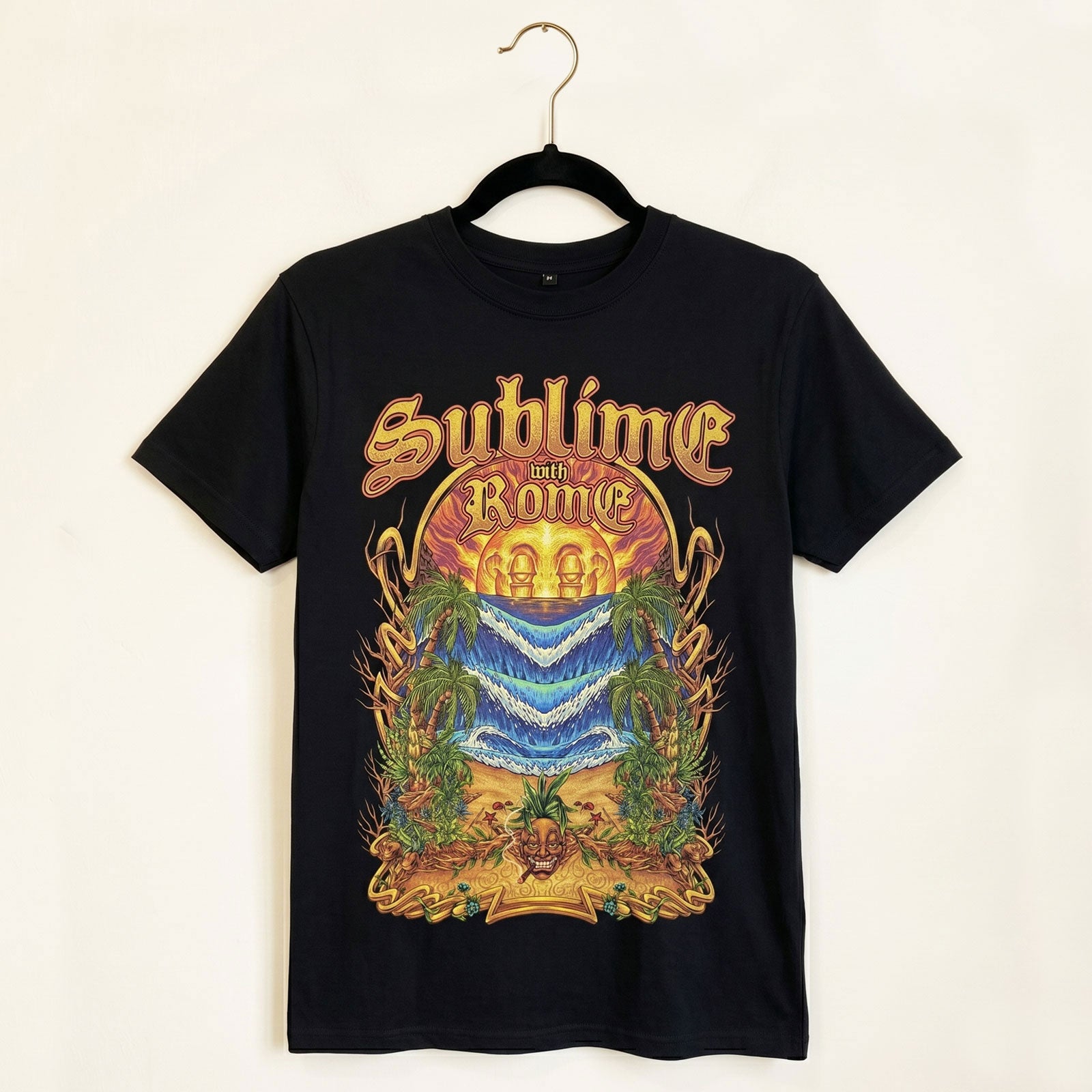 Sublime Unisex Premium Carbon T-Shirt: Summer Season (Black)