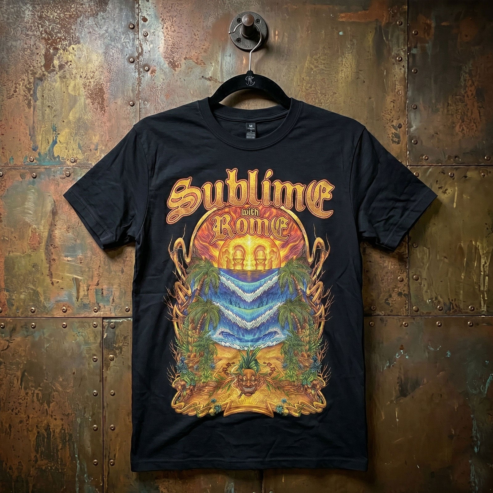 Sublime Unisex Premium Carbon T-Shirt: Summer Season (Black)
