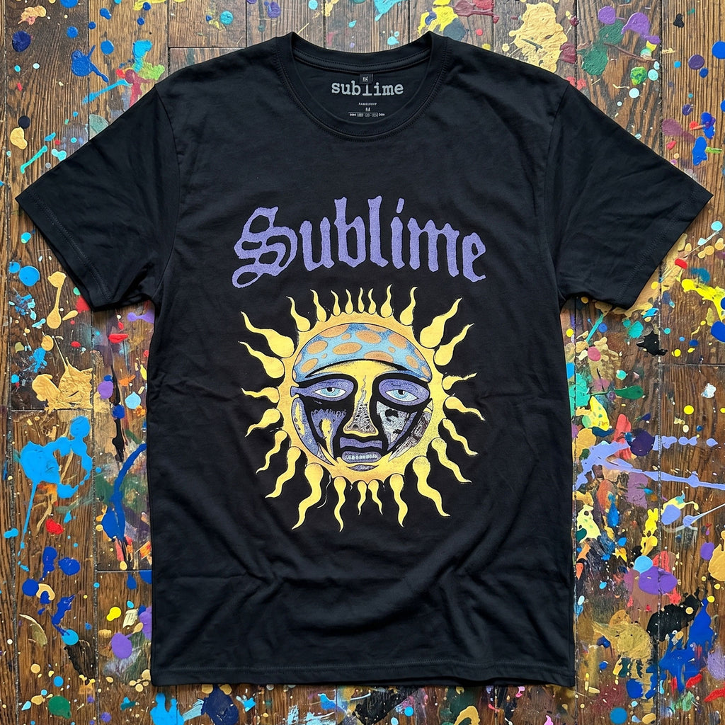Sublime Unisex Premium Carbon T-Shirt: Sun Logo (Black)