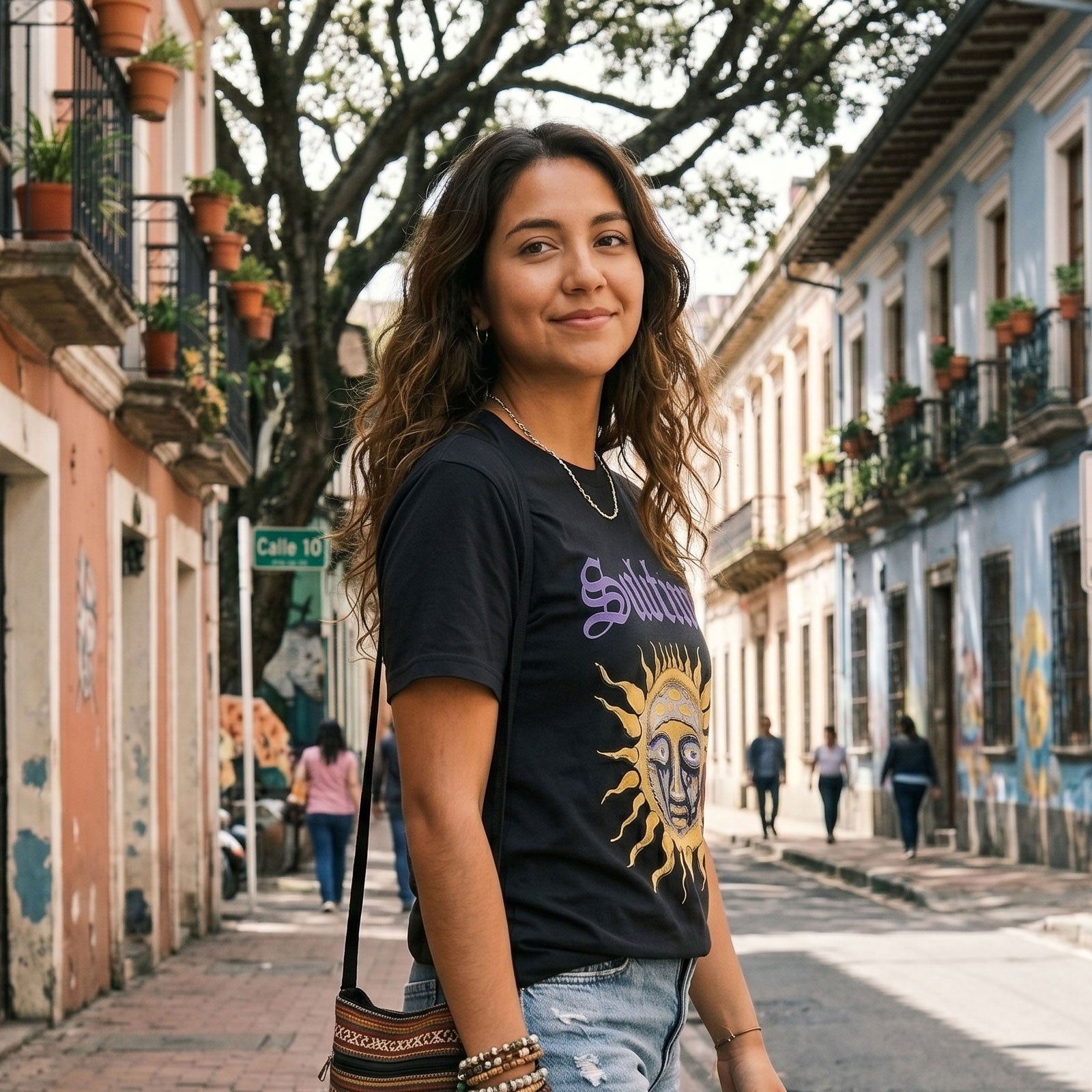 Sublime Unisex Premium Carbon T-Shirt: Sun Logo (Black)