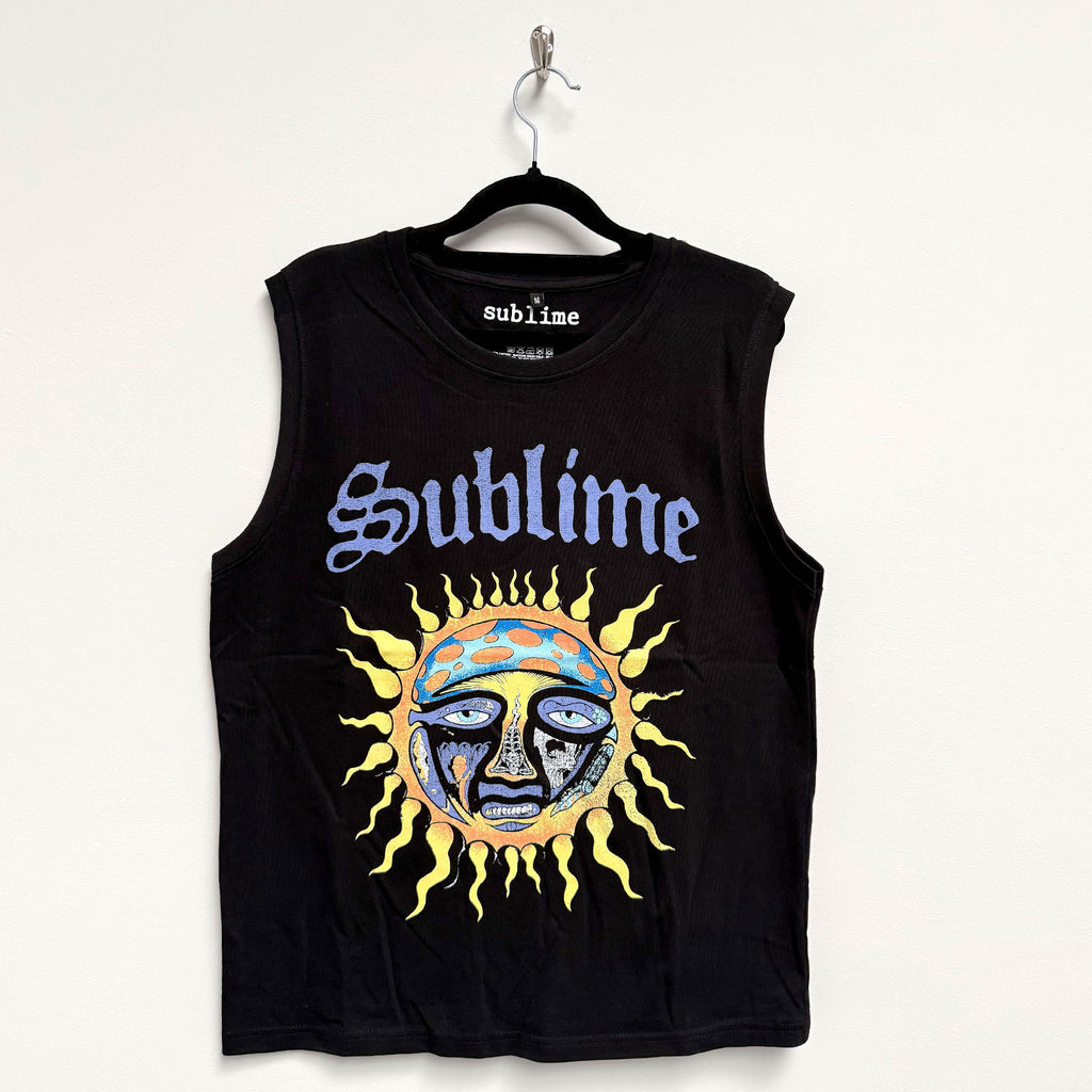 Sublime Unisex Tank T-Shirt: Sun Logo (Black)