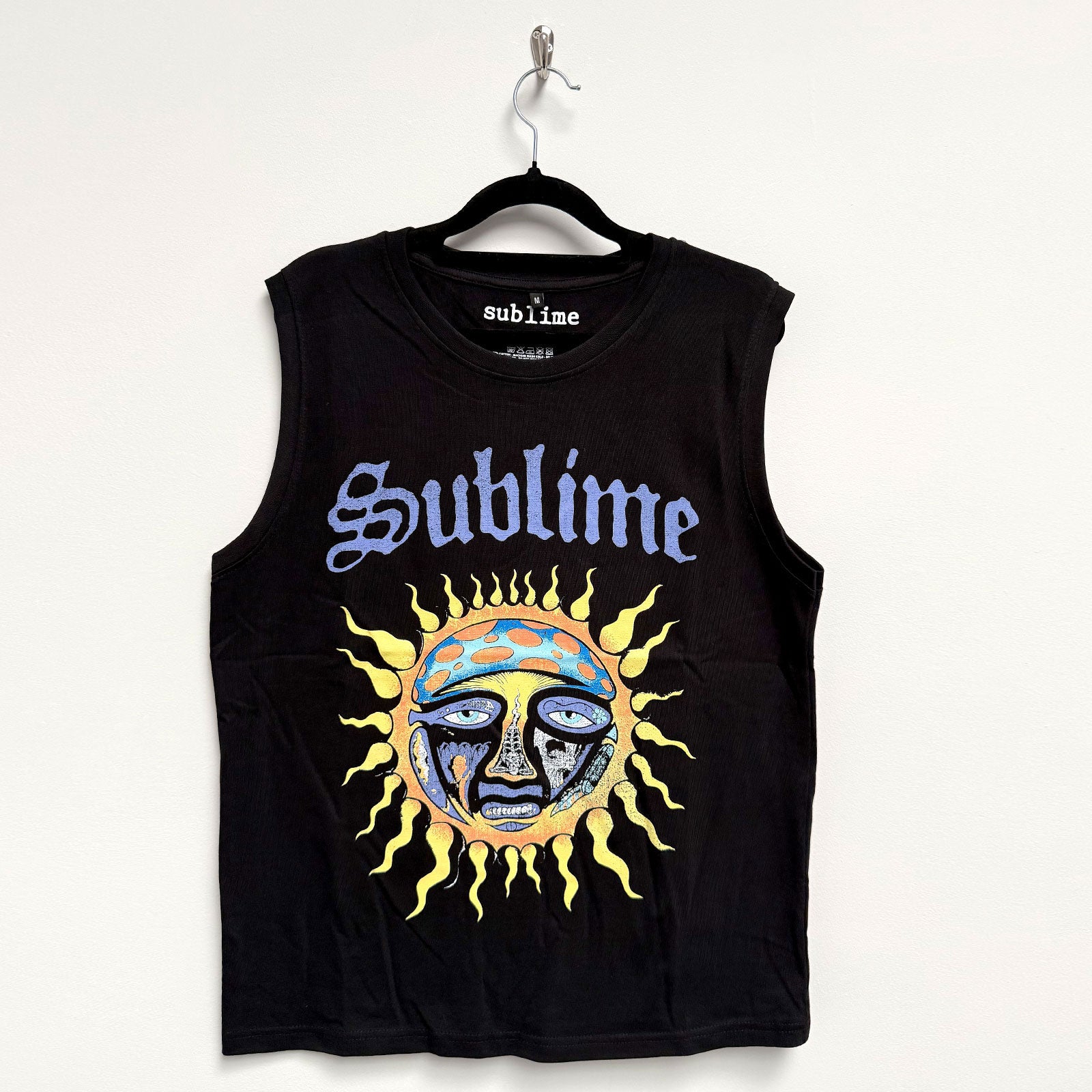 Sublime Unisex Tank T-Shirt: Sun Logo (Black)