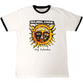 Sublime Unisex Ringer T-Shirt: 40oz. To Freedom (White)