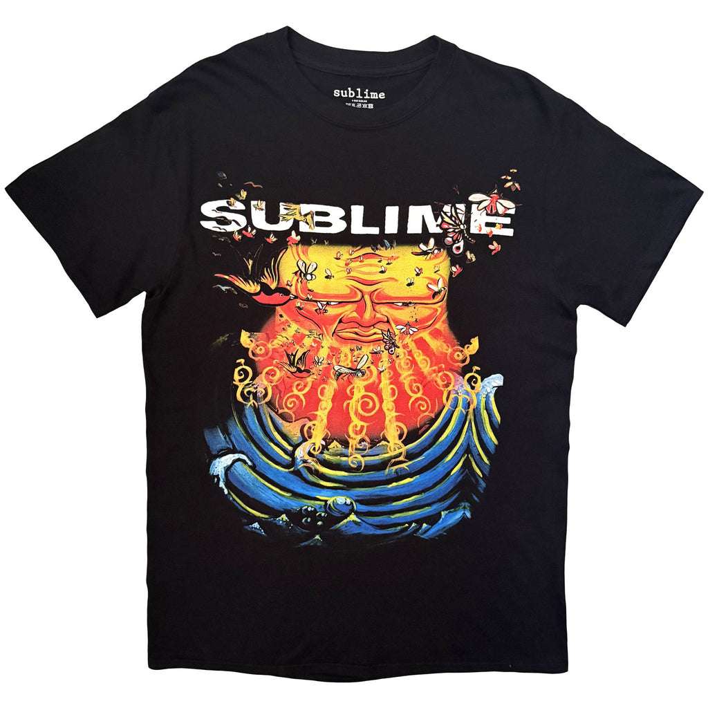 Sublime Unisex T-Shirt: Underwater (Black) (Back Print)