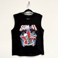 Sum 41 Unisex Tank T-Shirt: All Killer No Filler Skeleton (Black)