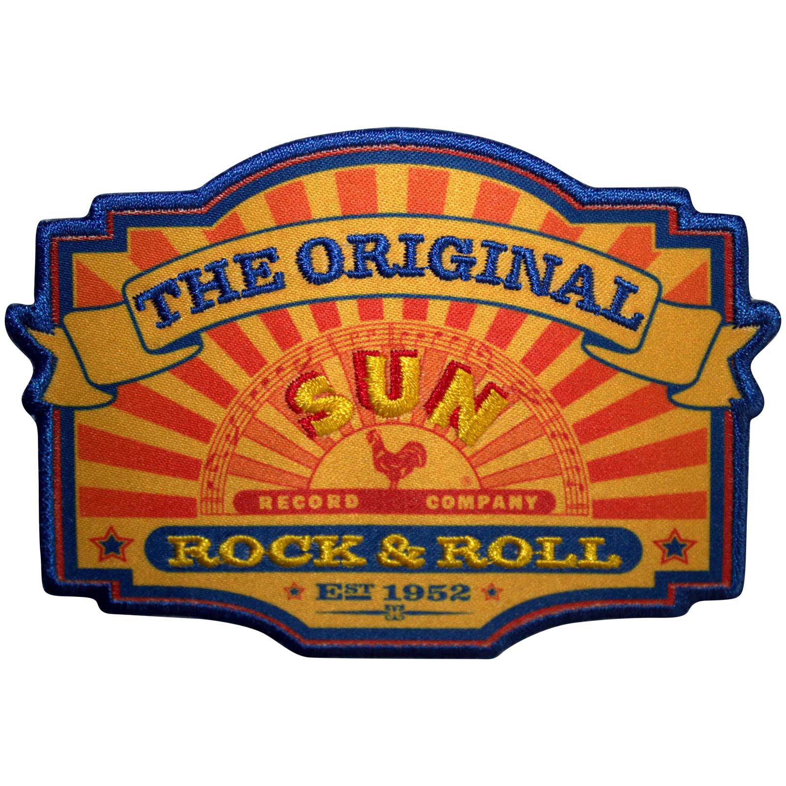 Sun Records Standard Patch: Elvis The Original