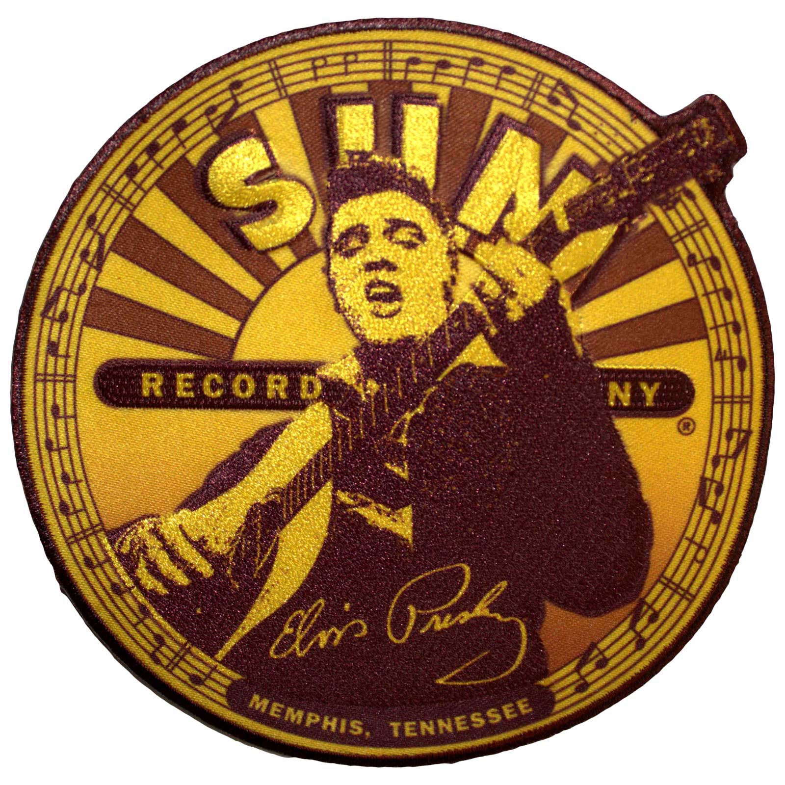 Sun Records Standard Patch: Elvis Label