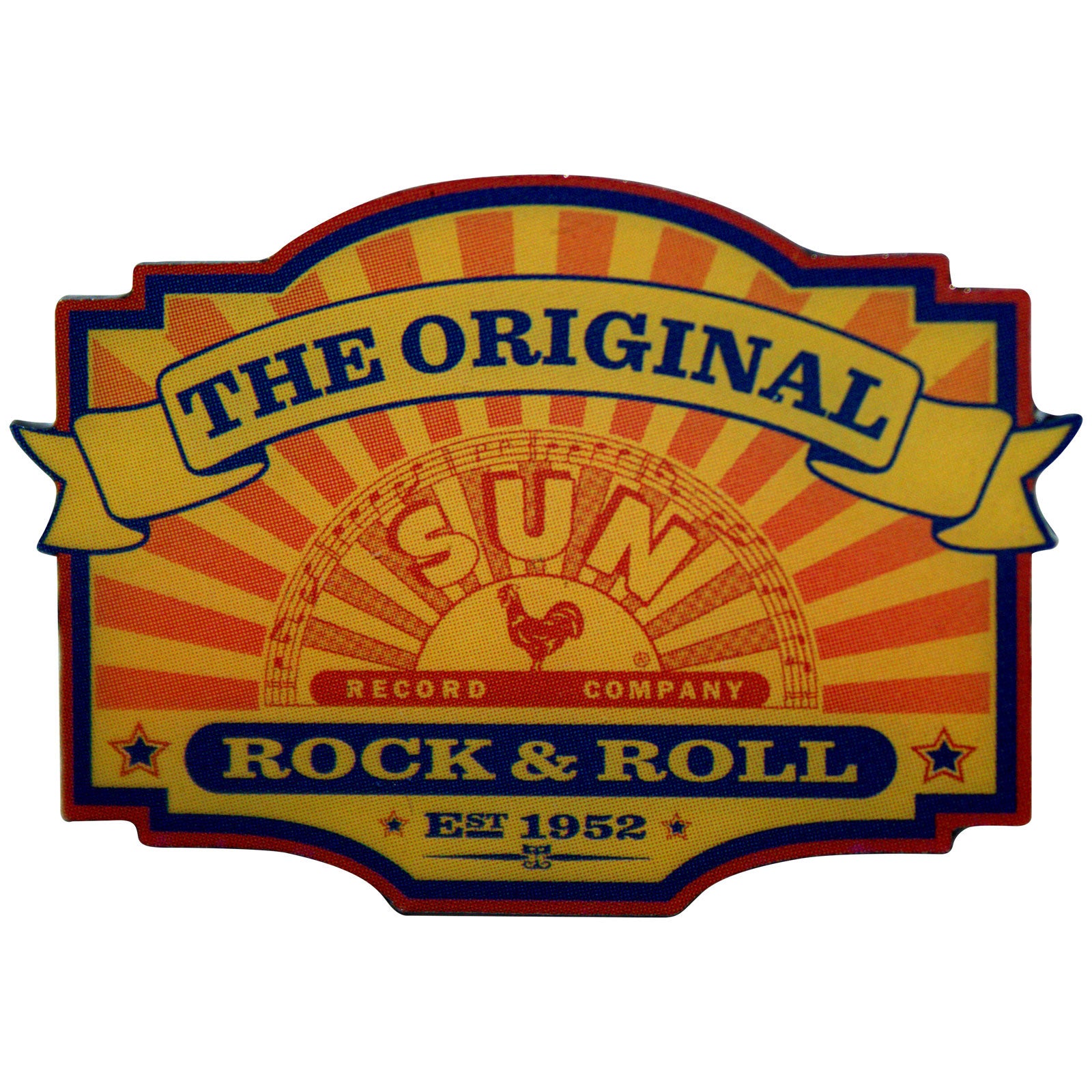 Sun Records Pin Badge: Elvis The Original