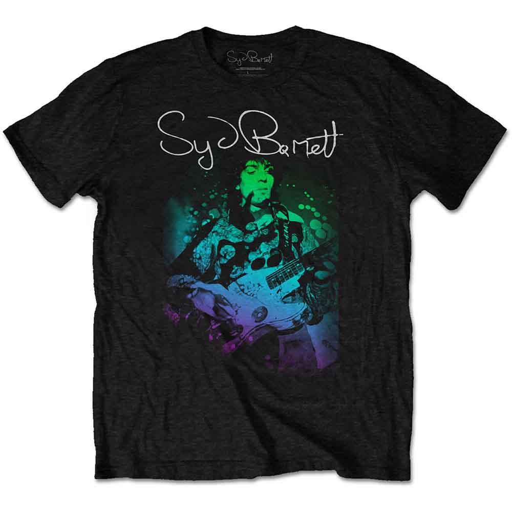 Syd Barrett Unisex T-Shirt: Psychedelic (Black)