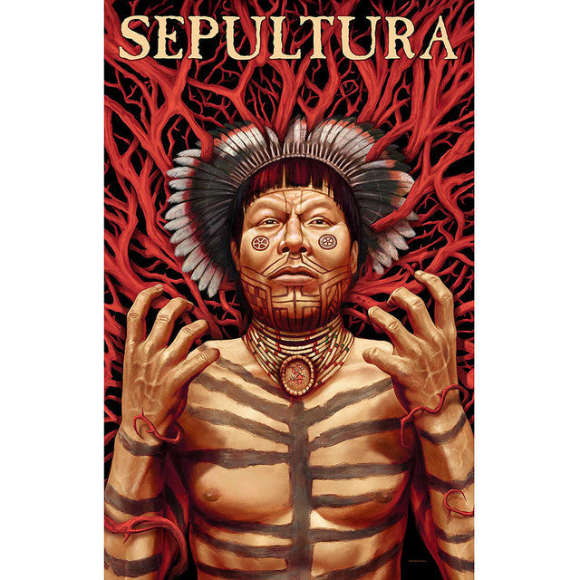 Sepultura: Roots Textile Poster