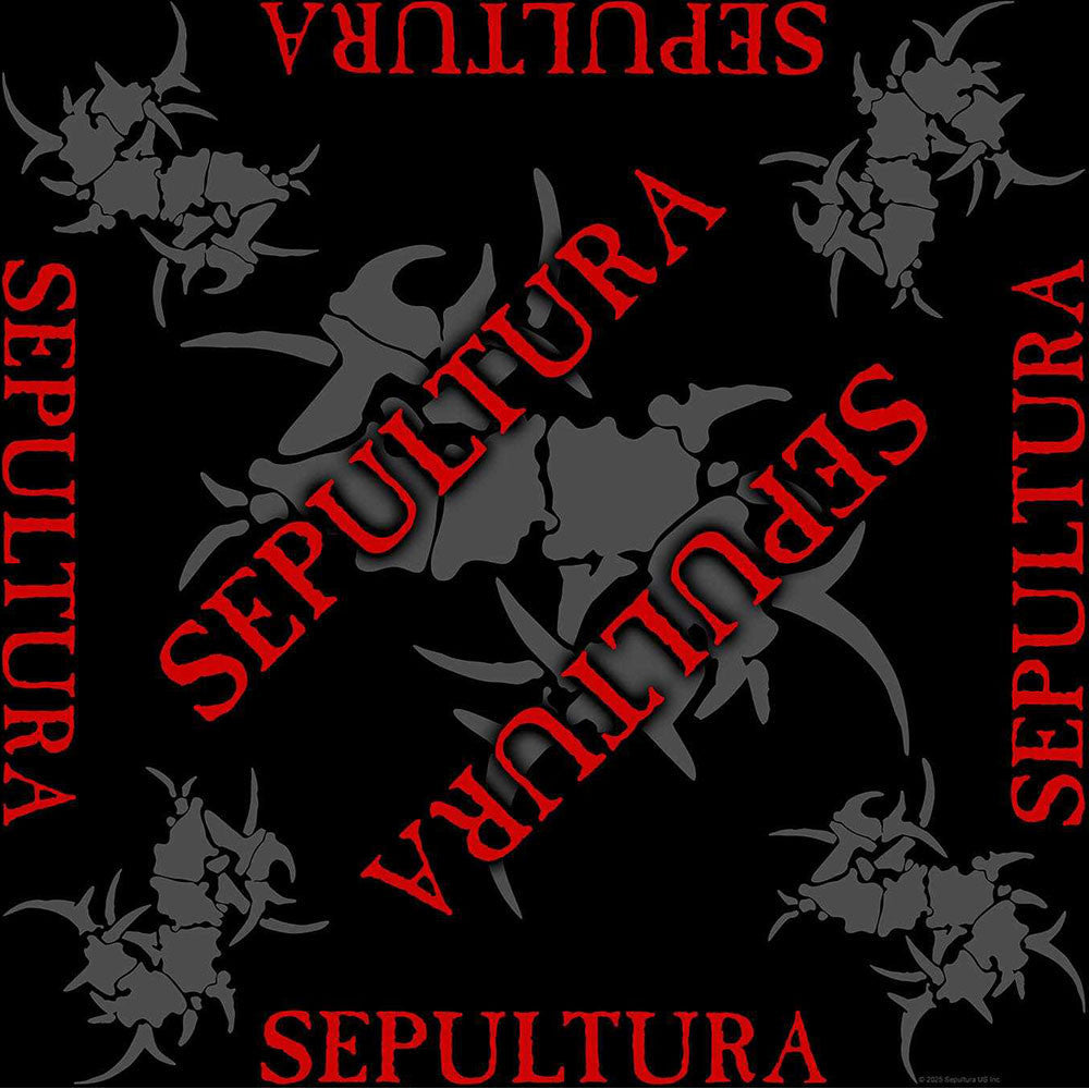 Sepultura: Logo Unisex Bandana (Black)