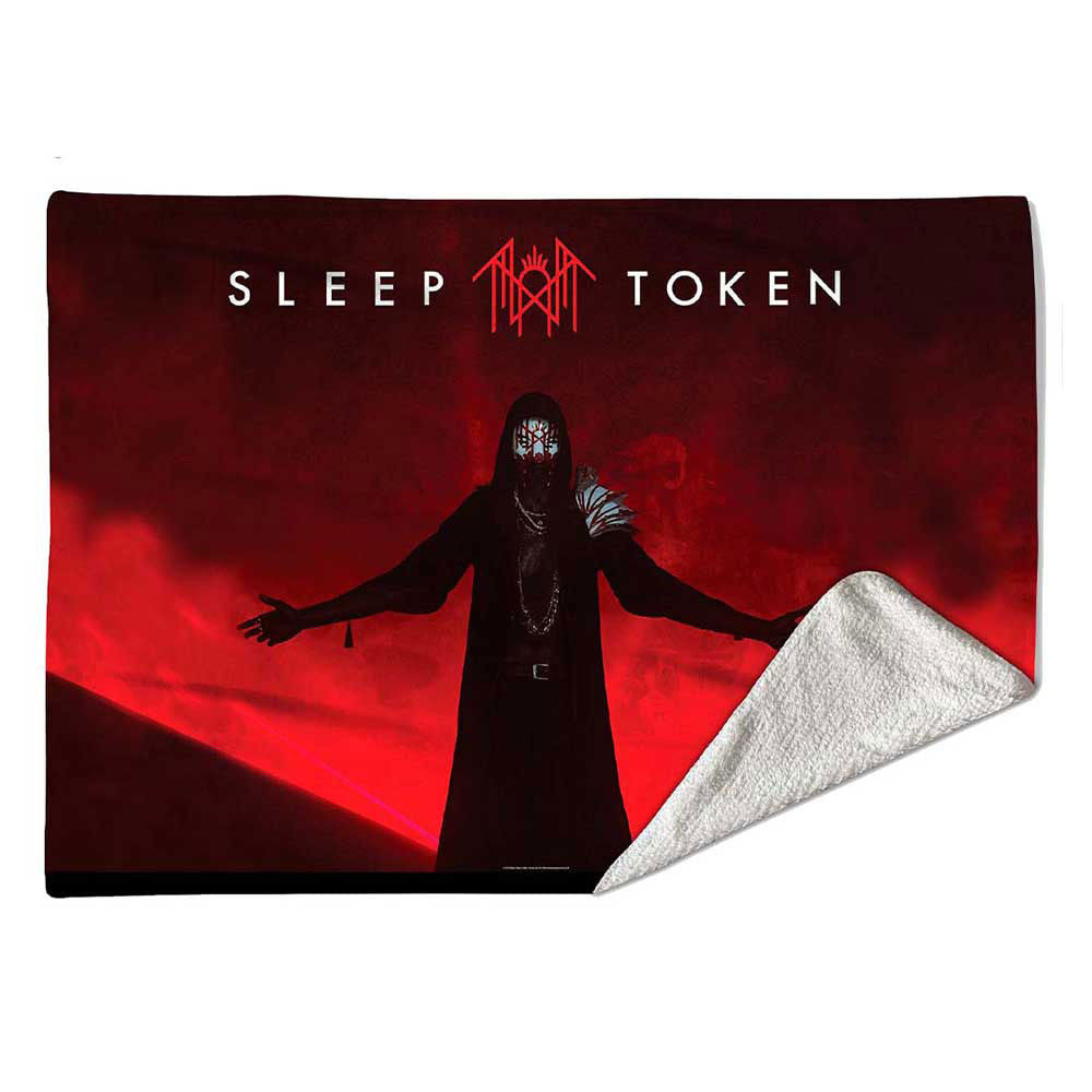 Sleep Token: Red Light Sherpa Fleece Blanket (Multicolour)