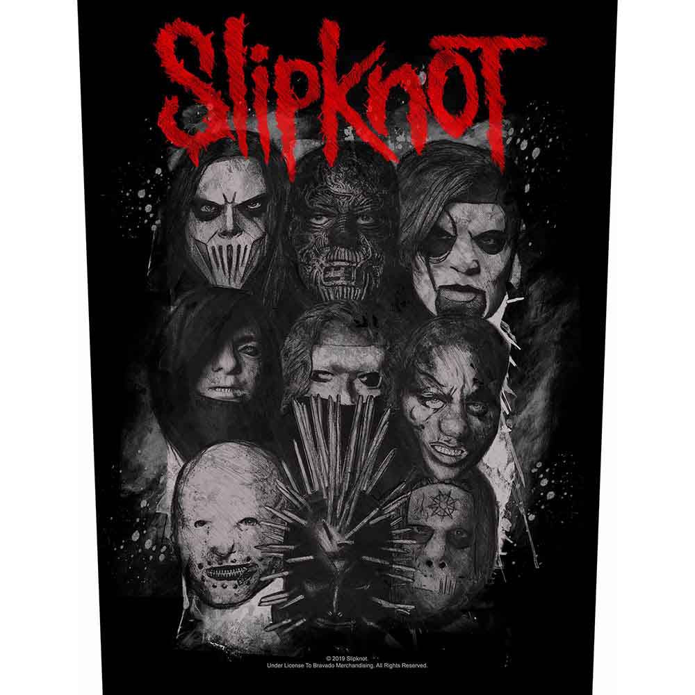 Slipknot: We Are Not Your Kind Masks Back Patch