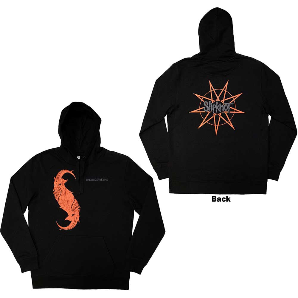 Slipknot Unisex Pullover Hoodie: Goat-S (Black) (Back Print)