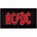 AC/DC Standard Patch: Red Logo