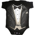 Spiral: Tuxed Kids Baby Grow (Black)