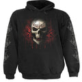 Spiral Kids Pullover Hoodie: Game Over (Black) (Back & Sleeve Print)