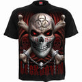 Spiral Unisex T-Shirt: Lockdown 2020 (Black) (Back Print)