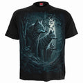 Spiral Unisex T-Shirt: Forest Guardians (Black) (Back Print)