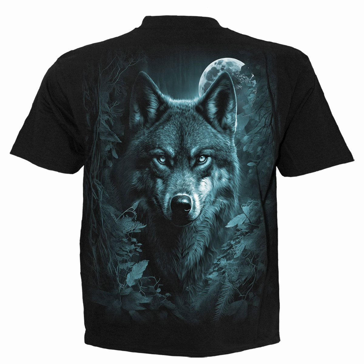 Spiral Unisex T-Shirt: Forest Guardians (Black) (Back Print)