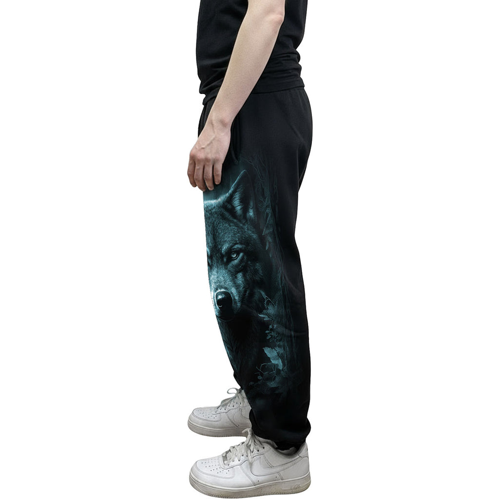 Spiral Unisex Cargo Joggers: Forest Guardians (Black)