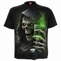 Spiral Unisex T-Shirt: The Green Fairy (Black) (Back Print)