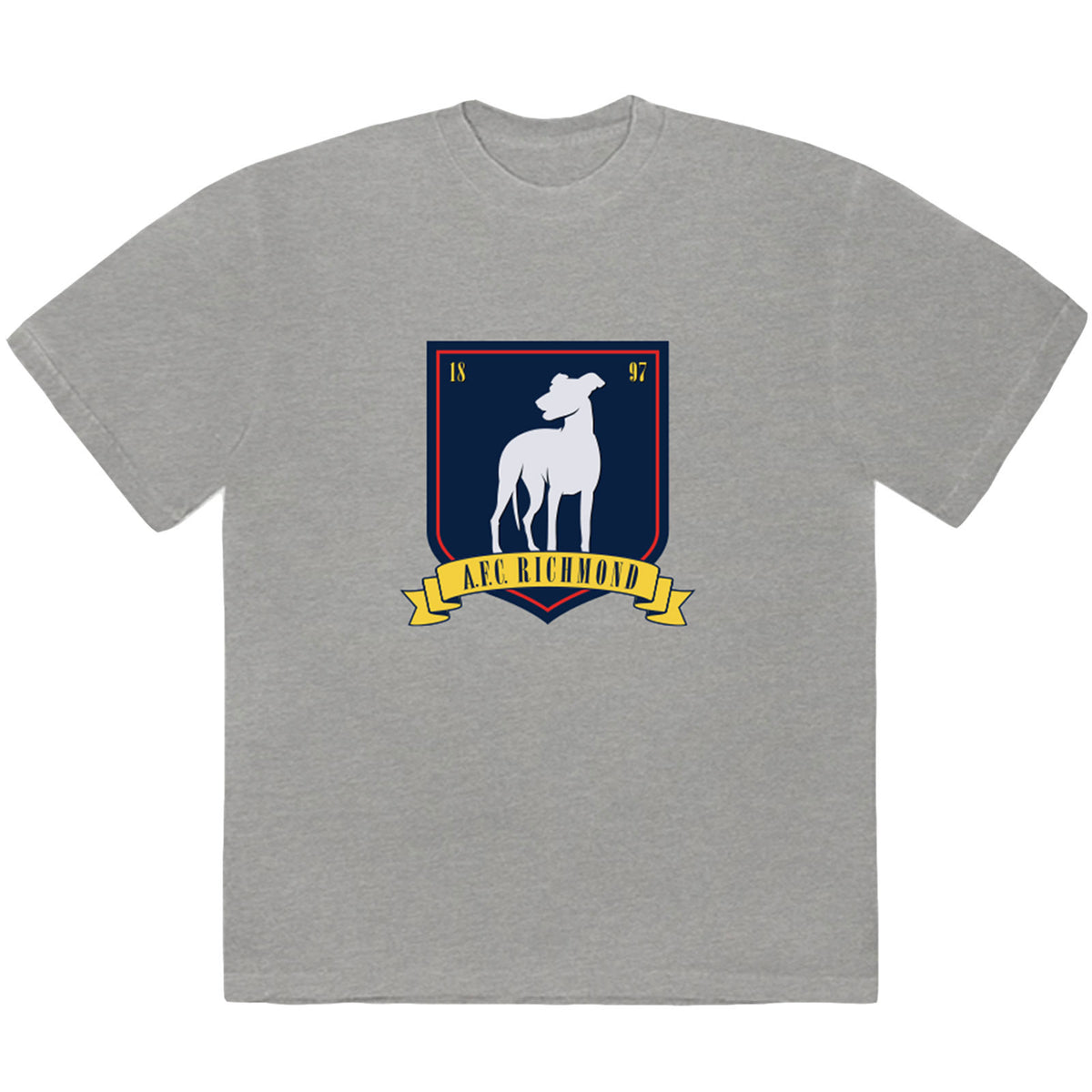 Ted Lasso Unisex T-Shirt: AFC Richmond Logo (Grey)