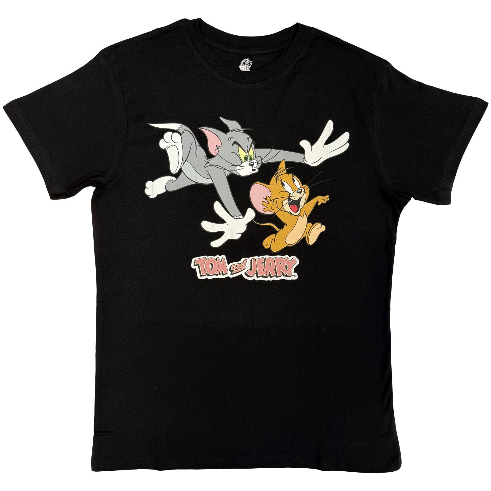 Tom & Jerry Unisex T-Shirt: Chase (Black)