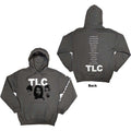 TLC Unisex Pullover Hoodie: CrazySexyCool Album European Tour 2022 (Charcoal Grey) (Back Print & Ex-Tour)