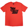 Thin Lizzy Unisex T-Shirt: Logo (Red)