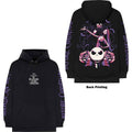 The Nightmare Before Christmas Unisex Pullover Hoodie: Jumbo (Black) (Back Print & Sleeve Print)