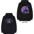 The Nightmare Before Christmas Unisex Pullover Hoodie: Moonlight (Black) (Back Print)