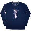 The Nightmare Before Christmas Unisex Long Sleeve T-Shirt: Celestial (Navy Blue) (Embellished)