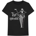 The Nightmare Before Christmas Unisex T-Shirt: Splendid (Black)