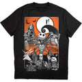 The Nightmare Before Christmas Unisex T-Shirt: Orange Moon (Black)