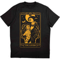 The Nightmare Before Christmas Unisex T-Shirt: Jack & Sally Lovers (Black)