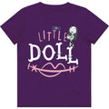 The Nightmare Before Christmas Kids Girls T-Shirt: Little Doll (Purple)