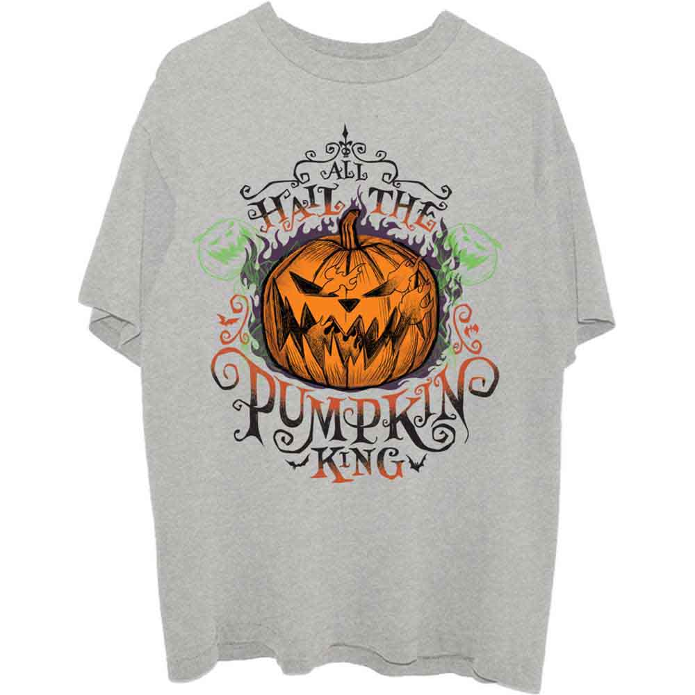 The Nightmare Before Christmas Unisex T-Shirt: All Hail (Grey)