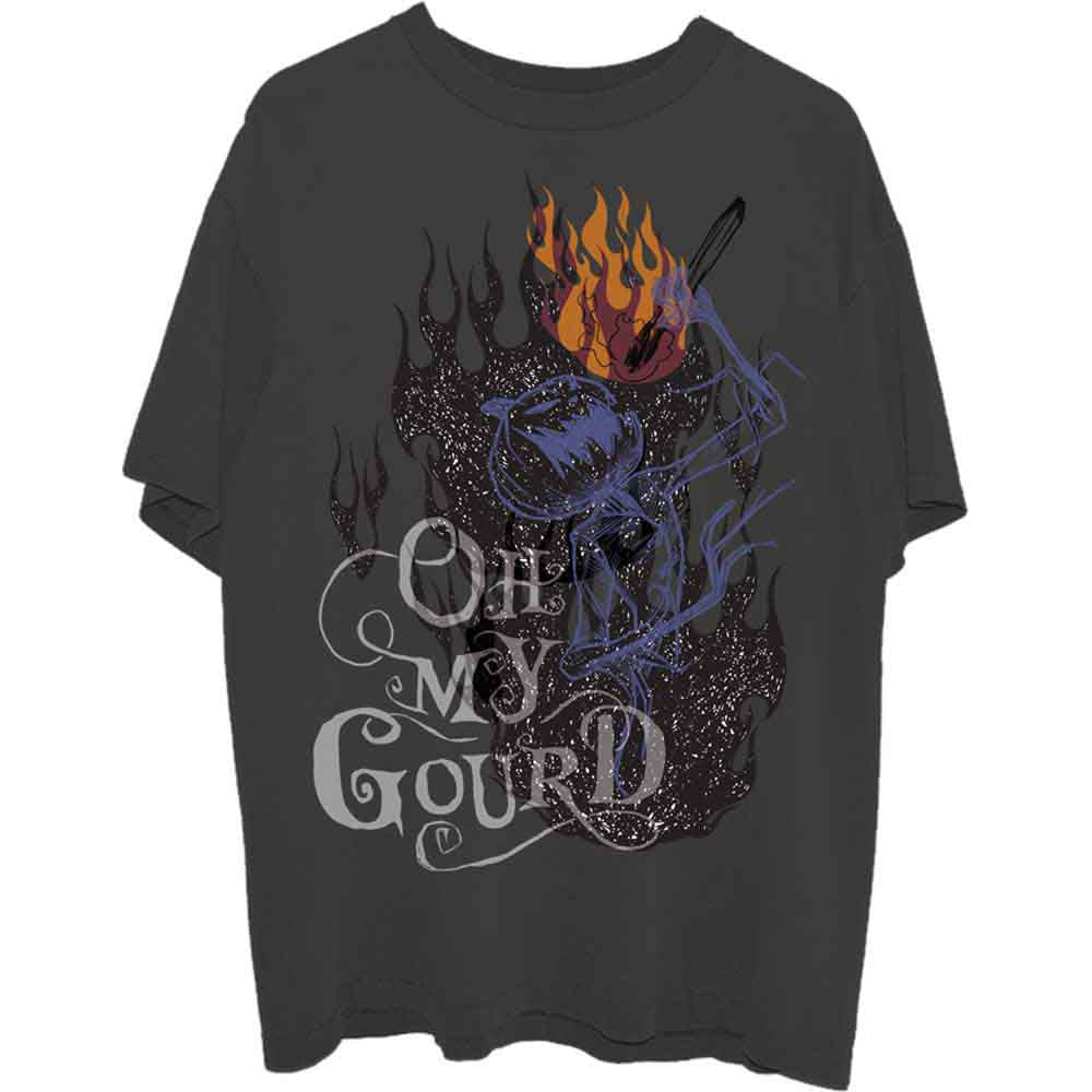 The Nightmare Before Christmas Unisex T-Shirt: Oh My Gourd (Charcoal Grey)