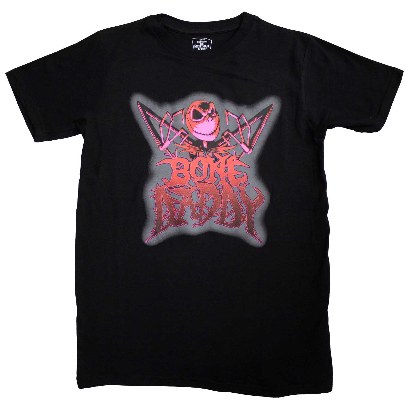 The Nightmare Before Christmas Unisex T-Shirt: Bone Daddy (Black)