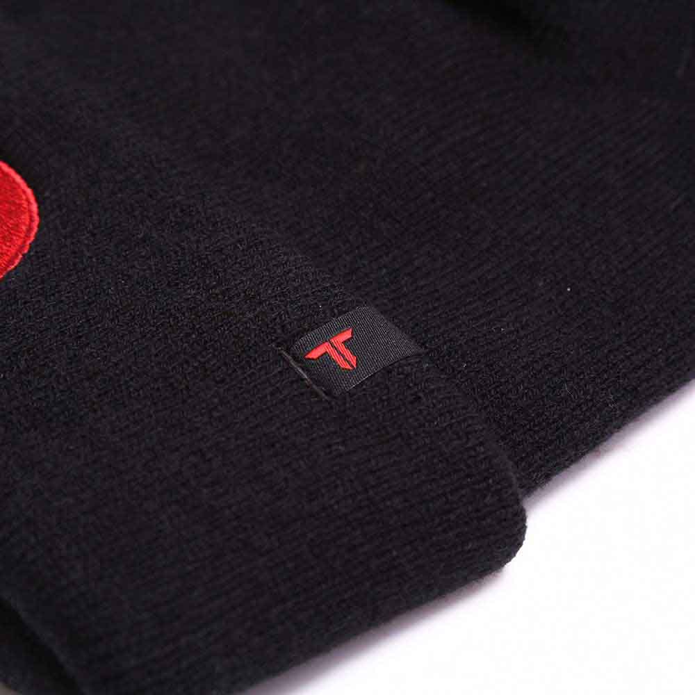 Tokyo Time Unisex Bobble Beanie Hat: Japan (Black)