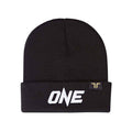 Tokyo Time Unisex Beanie Hat: One Championship (Black)