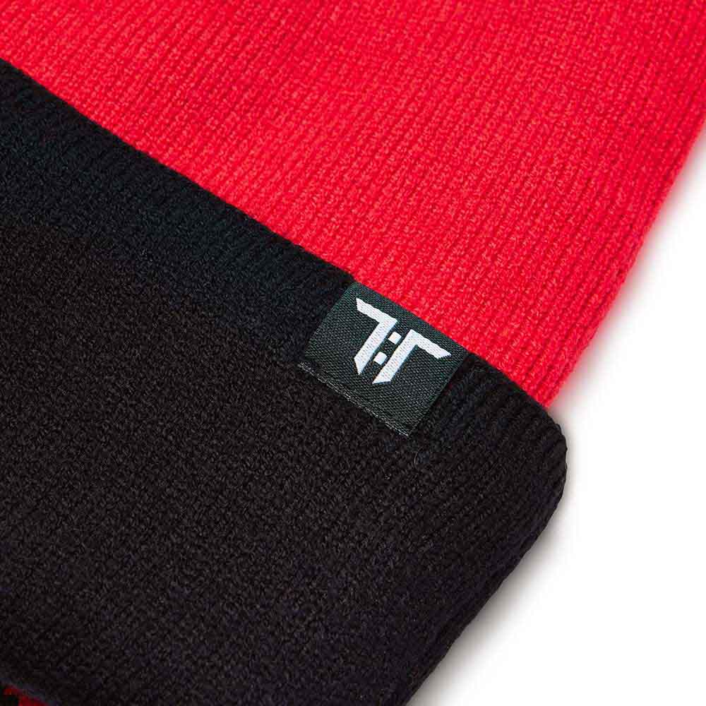 Tokyo Time Unisex Beanie Hat: Misfits Gaming (Red & Black)
