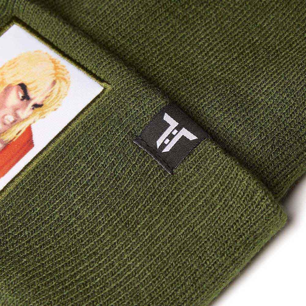 Tokyo Time Unisex Beanie Hat: Street Fighter 2 Ken (Green)