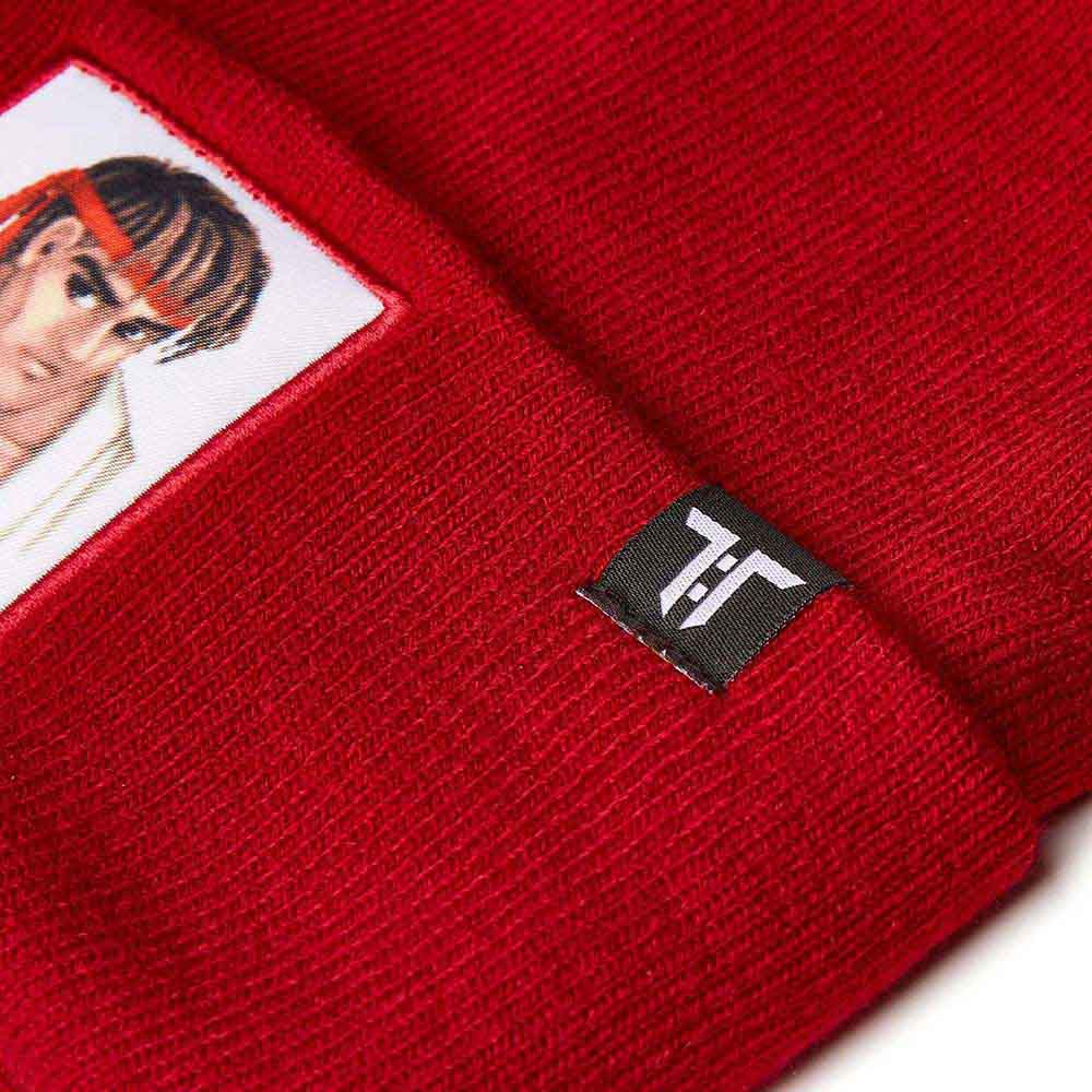 Tokyo Time Unisex Beanie Hat: Street Fighter 2 Ryu (Red)