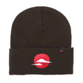 Tokyo Time Unisex Beanie Hat: Japan (Black)